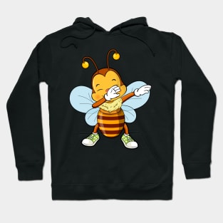 cute dabbing bee Hoodie